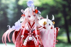 Nakiri Ayame Shrine Maiden Fortune Outfit Ver. Hololive Production PVC 1/7 Statue by Kotobukiya