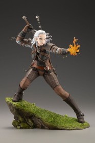 Geralt The Witcher Bishoujo PVC 1/7 Statue by Kotobukiya