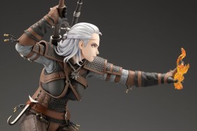 Geralt The Witcher Bishoujo PVC 1/7 Statue by Kotobukiya