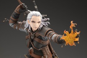 Geralt The Witcher Bishoujo PVC 1/7 Statue by Kotobukiya