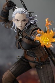 Geralt The Witcher Bishoujo PVC 1/7 Statue by Kotobukiya