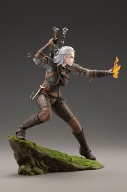 Geralt The Witcher Bishoujo PVC 1/7 Statue by Kotobukiya