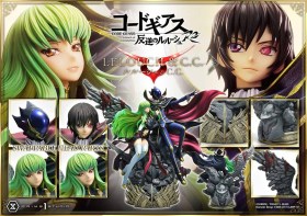 Lelouch Lamperouge & C.C. favorite Bonus Version CODE GEASS Lelouch of the Rebellion R2 Statue 1/6 Scale by Prime 1 Studio