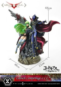 Lelouch Lamperouge & C.C. favorite Bonus Version CODE GEASS Lelouch of the Rebellion R2 Statue 1/6 Scale by Prime 1 Studio