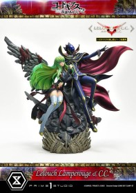 Lelouch Lamperouge & C.C. favorite Bonus Version CODE GEASS Lelouch of the Rebellion R2 Statue 1/6 Scale by Prime 1 Studio