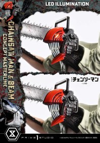 Chainsaw Man & Beam Chainsaw Man 1/6 Statue by Prime 1 Studio
