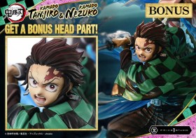 Nezuko & Tanjiro Ultimate Bonus Ver. Demon Slayer Kimetsu no Yaiba 1/6 Statue by Prime 1 Studio