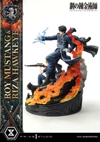 Roy Mustang & Riza Hawkeye Regular Fullmetal Alchemist Concept Masterline 1/6 Statue by Prime 1 Studio