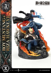 Roy Mustang & Riza Hawkeye Regular Fullmetal Alchemist Concept Masterline 1/6 Statue by Prime 1 Studio