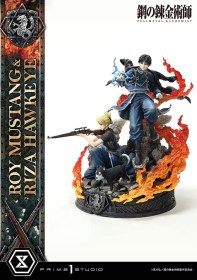 Roy Mustang & Riza Hawkeye Regular Fullmetal Alchemist Concept Masterline 1/6 Statue by Prime 1 Studio