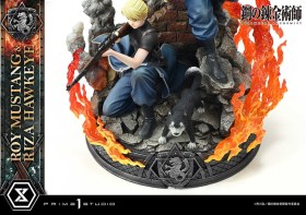 Roy Mustang & Riza Hawkeye Regular Fullmetal Alchemist Concept Masterline 1/6 Statue by Prime 1 Studio