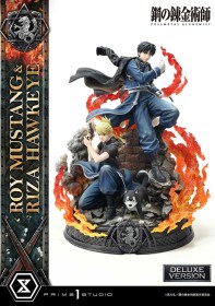 Roy Mustang & Riza Hawkeye Deluxe Fullmetal Alchemist Concept Masterline 1/6 Statue by Prime 1 Studio