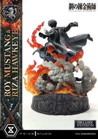 Roy Mustang & Riza Hawkeye Deluxe Fullmetal Alchemist Concept Masterline 1/6 Statue by Prime 1 Studio