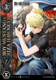 Roy Mustang & Riza Hawkeye Deluxe Fullmetal Alchemist Concept Masterline 1/6 Statue by Prime 1 Studio