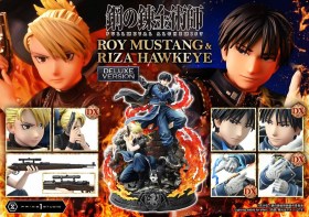 Roy Mustang & Riza Hawkeye Deluxe Bonus Fullmetal Alchemist Concept Masterline 1/6 Statue by Prime 1 Studio