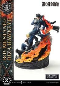 Roy Mustang & Riza Hawkeye Deluxe Bonus Fullmetal Alchemist Concept Masterline 1/6 Statue by Prime 1 Studio