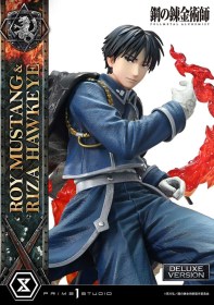 Roy Mustang & Riza Hawkeye Deluxe Bonus Fullmetal Alchemist Concept Masterline 1/6 Statue by Prime 1 Studio