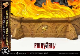 Natsu, Gray, Erza, Happy Deluxe Version Fairy Tail PVC 1/7 Statue by Prime 1 Studio