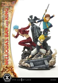 Meliodas, Ban and King Seven Deadly Sins Concept Masterline Series 1/6 Statue by Prime 1 Studio
