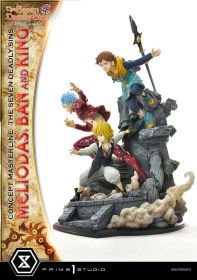 Meliodas, Ban and King Seven Deadly Sins Concept Masterline Series 1/6 Statue by Prime 1 Studio