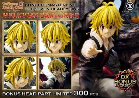 Meliodas, Ban and King Deluxe Bonus Version Seven Deadly Sins Concept Masterline Series 1/6 Statue by Prime 1 Studio