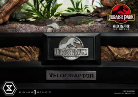 Velociraptor Attack Jurassic Park Legacy Museum Collection 1/6 Statue by Prime 1 Studio