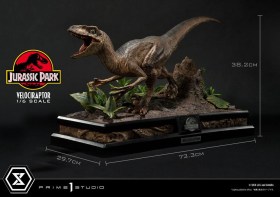 Velociraptor Attack Jurassic Park Legacy Museum Collection 1/6 Statue by Prime 1 Studio