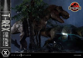 T-Rex Cliff Attack Jurassic World The Lost World 1/15 Statue by Prime 1 Studio