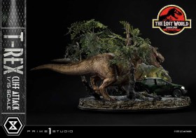 T-Rex Cliff Attack Jurassic World The Lost World 1/15 Statue by Prime 1 Studio