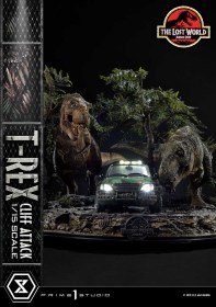 T-Rex Cliff Attack Jurassic World The Lost World 1/15 Statue by Prime 1 Studio