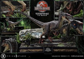 Velociraptor Male Jurassic Park III Legacy Museum Collection 1/6 Statue by Prime 1 Studio