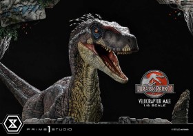 Velociraptor Male Jurassic Park III Legacy Museum Collection 1/6 Statue by Prime 1 Studio