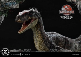 Velociraptor Male Jurassic Park III Legacy Museum Collection 1/6 Statue by Prime 1 Studio