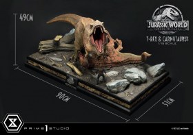 T-Rex & Carnotaurus Jurassic World: Fallen Kingdom 1/15 Statue by Prime 1 Studio