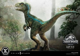 Baby Blue Jurassic World Fallen Kingdom Prime Collectibles 1/2 Statue by Prime 1 Studio