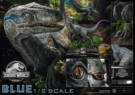 Blue Jurassic World Fallen Kingdom (Film) 1/2 Statue by Prime 1 Studio