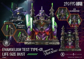 Test Type-01 (Josh Nizzi) Neon Genesis Evangelion 1/1 Life Size Bust by Prime 1 Studio