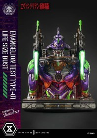 Test Type-01 (Josh Nizzi) Bonus Ver Neon Genesis Evangelion 1/1 Life Size Bust by Prime 1 Studio