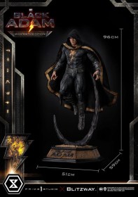 Black Adam Vigilante Edition Black Adam Museum Masterline 1/3 Statue by Prime 1 Studio
