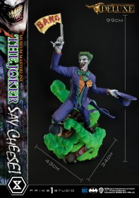 The Joker Say Cheese Deluxe Bonus Version DC Comics 1/3 Statue by Prime 1 Studio