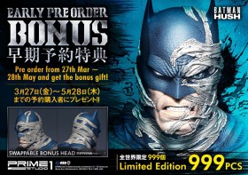 Batman Batcave Deluxe Bonus Version Batman Hush 1/3 Statue by Prime 1 Studio