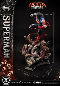 Death Metal Superman Dark Nights Death Metal 1/3 Statue by Prime 1 Studio