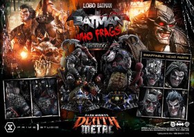 Lobo Batman: Batman Who Frags DX Version Dark Nights: Death Metal 1/3 Statue by Prime 1 Studio
