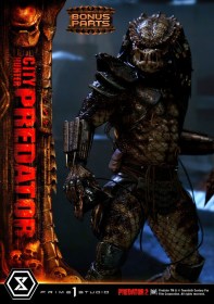 City Hunter Predator Deluxe Bonus Version Predator 2 Museum Masterline 1/3 Statue by Prime 1 Studio