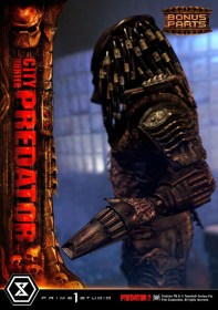 City Hunter Predator Deluxe Bonus Version Predator 2 Museum Masterline 1/3 Statue by Prime 1 Studio