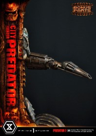 City Hunter Predator Deluxe Bonus Version Predator 2 Museum Masterline 1/3 Statue by Prime 1 Studio