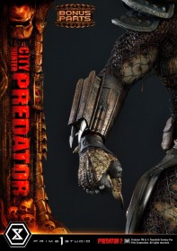 City Hunter Predator Deluxe Bonus Version Predator 2 Museum Masterline 1/3 Statue by Prime 1 Studio