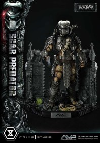 Scar Predator Deluxe Bonus Version The Alien vs. Predator Museum Masterline Series 1/3 Statue by Prime 1 Studio