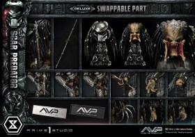 Scar Predator Deluxe Bonus Version The Alien vs. Predator Museum Masterline Series 1/3 Statue by Prime 1 Studio