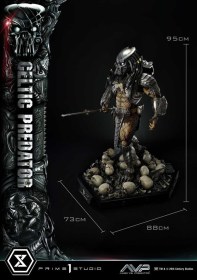 Celtic Predator The Alien vs. Predator Museum Masterline Series 1/3 Statue by Prime 1 Studio